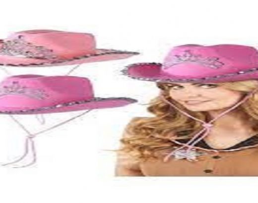 Dakota and Brick Crease pink Cowgirl Hat