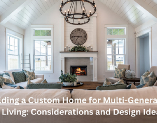 Building a Custom Home for Multi-Generational Living: Considerations and Design Ideas
